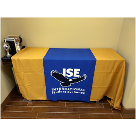 ISE Tablecloth Runner Event Kit Gold