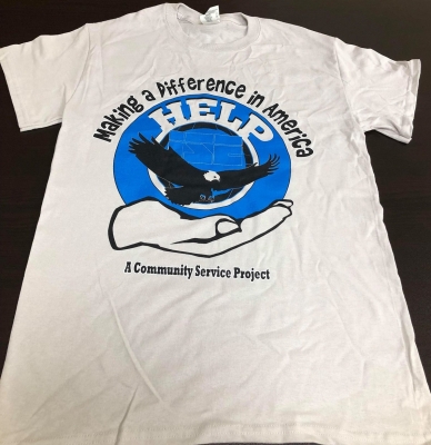 ISE Project HELP T-shirt Front